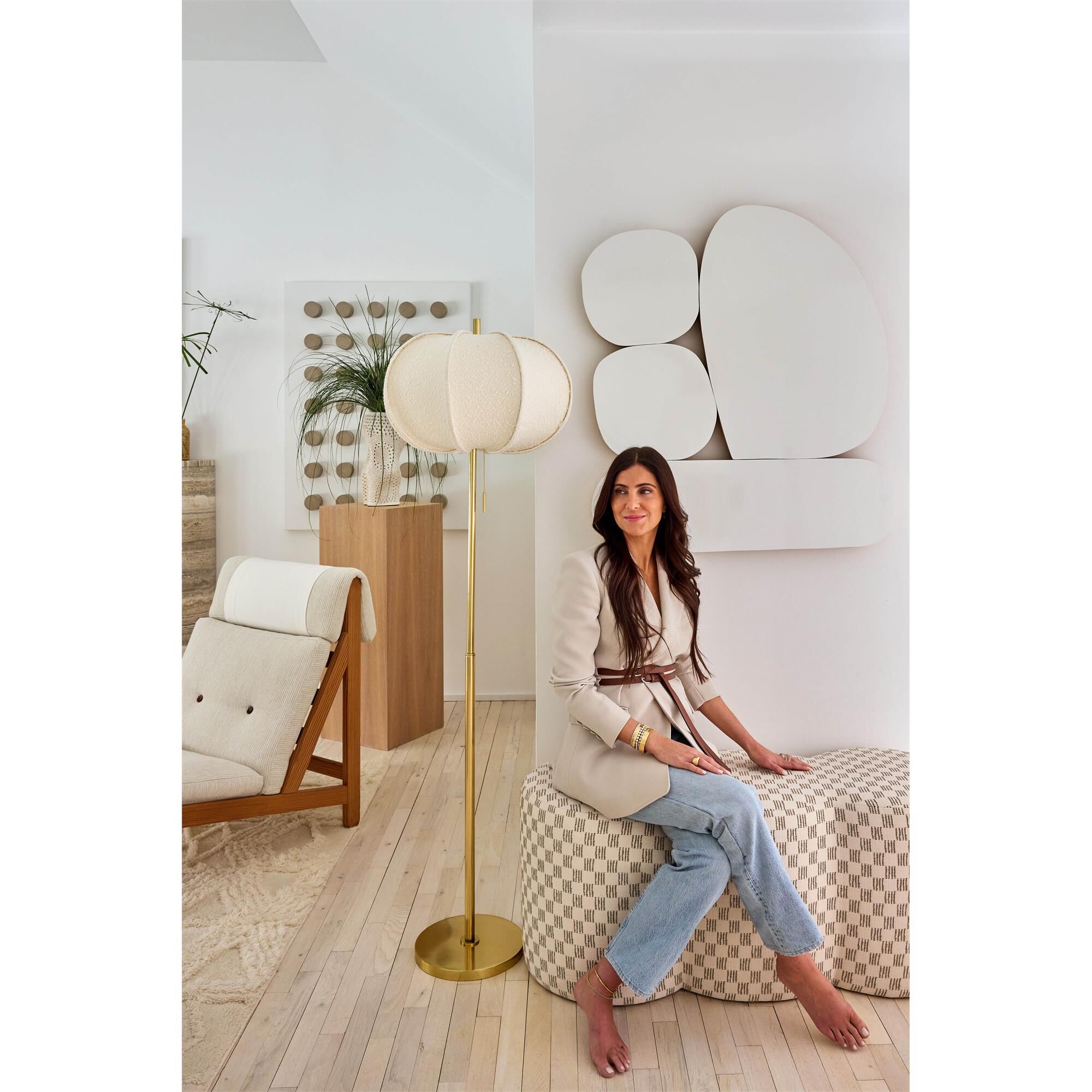 Hilary Matt Alexandra 64 Inch Floor Lamp,